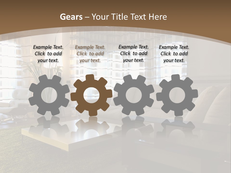 Calla Lily Architecture Estate PowerPoint Template