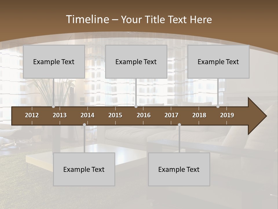 Calla Lily Architecture Estate PowerPoint Template