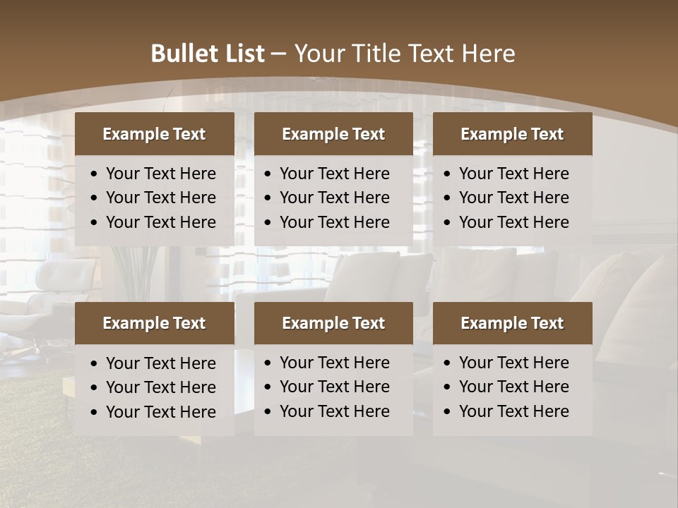 Calla Lily Architecture Estate PowerPoint Template