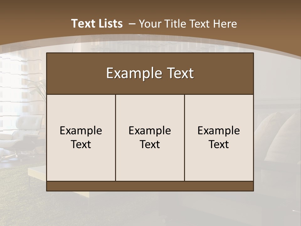 Calla Lily Architecture Estate PowerPoint Template