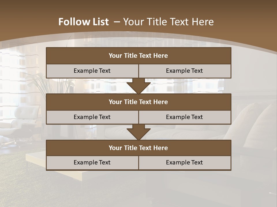 Calla Lily Architecture Estate PowerPoint Template