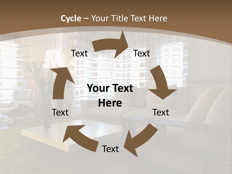 Calla Lily Architecture Estate PowerPoint Template