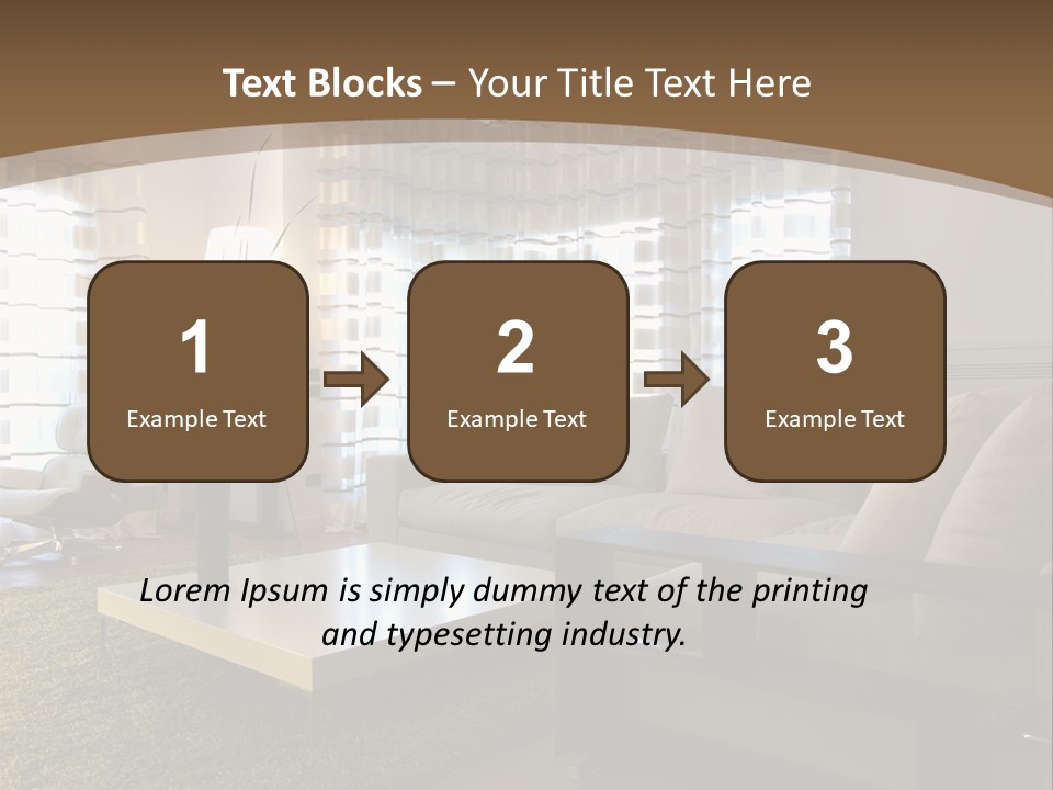 Calla Lily Architecture Estate PowerPoint Template