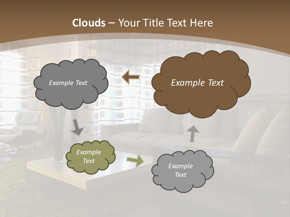 Calla Lily Architecture Estate PowerPoint Template