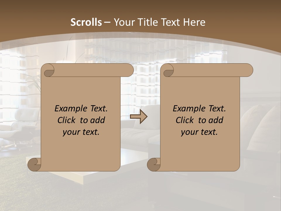 Calla Lily Architecture Estate PowerPoint Template