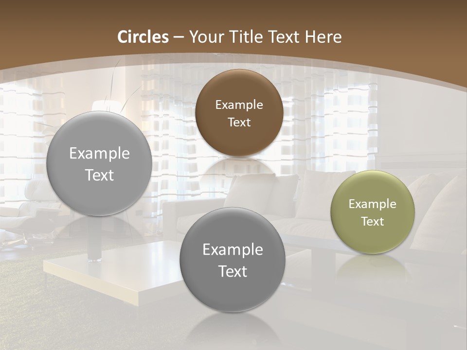 Calla Lily Architecture Estate PowerPoint Template