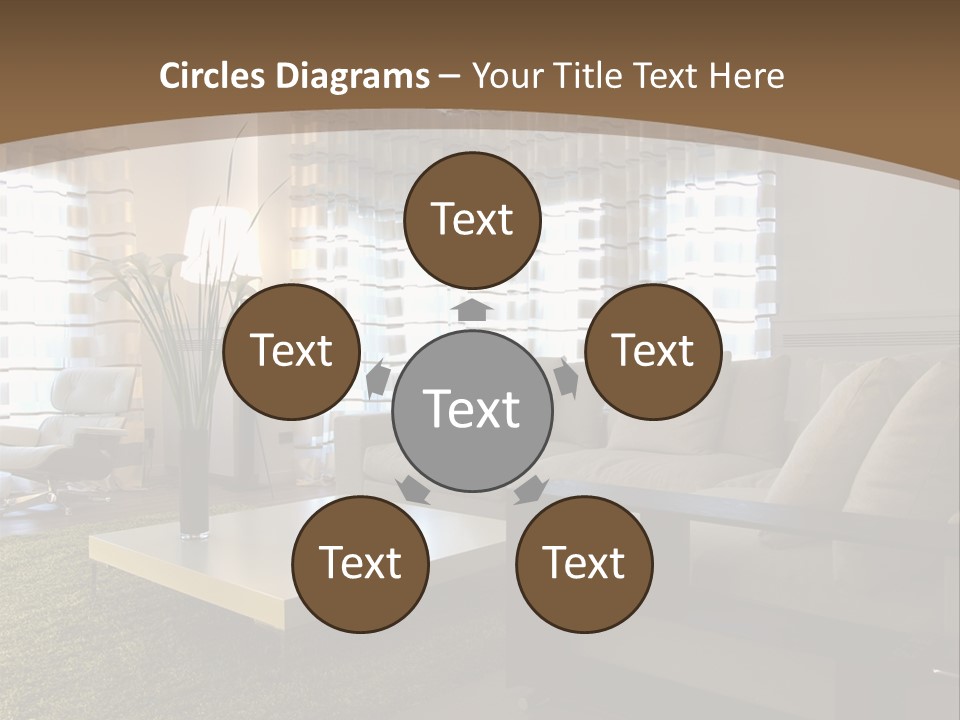 Calla Lily Architecture Estate PowerPoint Template