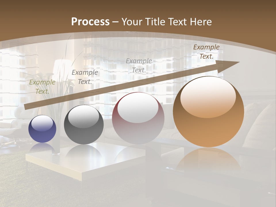 Calla Lily Architecture Estate PowerPoint Template