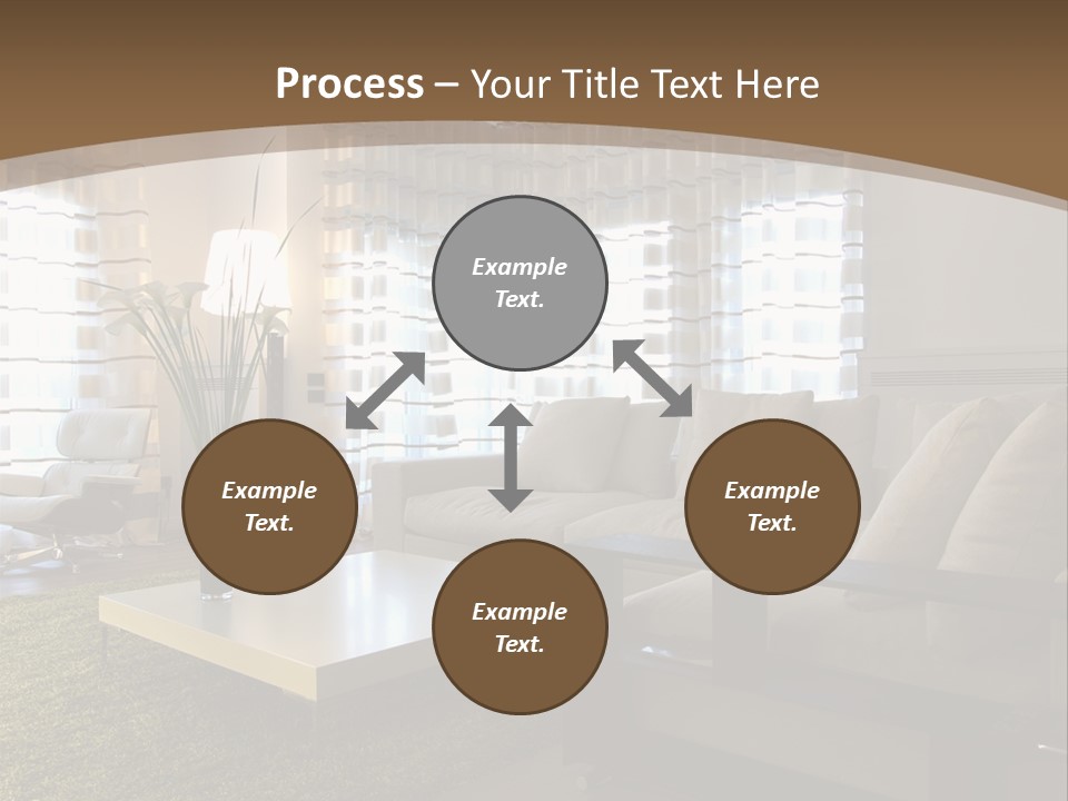 Calla Lily Architecture Estate PowerPoint Template
