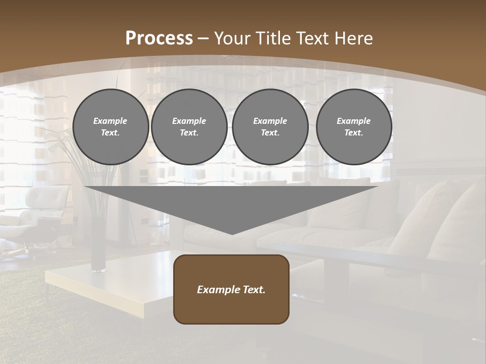 Calla Lily Architecture Estate PowerPoint Template