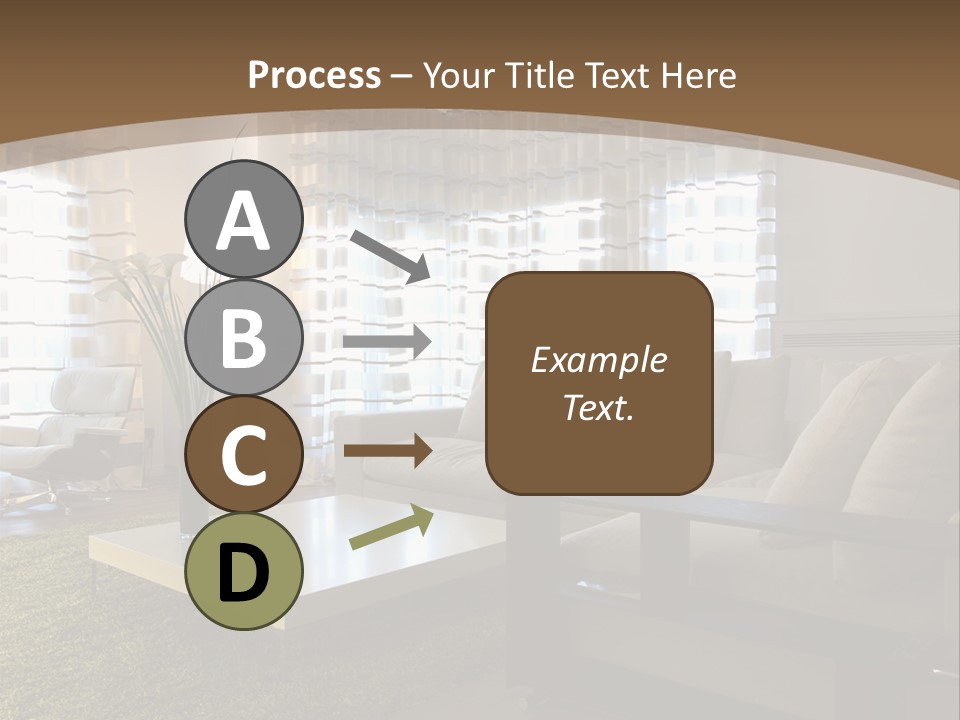 Calla Lily Architecture Estate PowerPoint Template