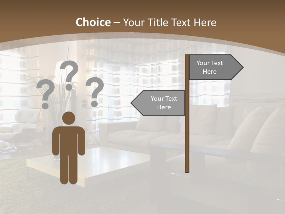 Calla Lily Architecture Estate PowerPoint Template