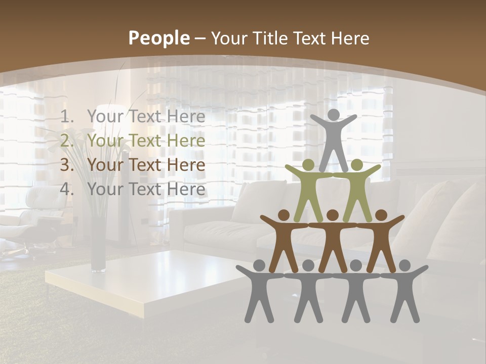 Calla Lily Architecture Estate PowerPoint Template