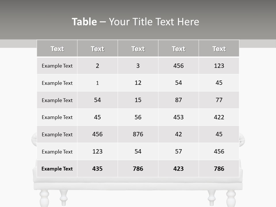 Lifestyle Fashion Silver PowerPoint Template