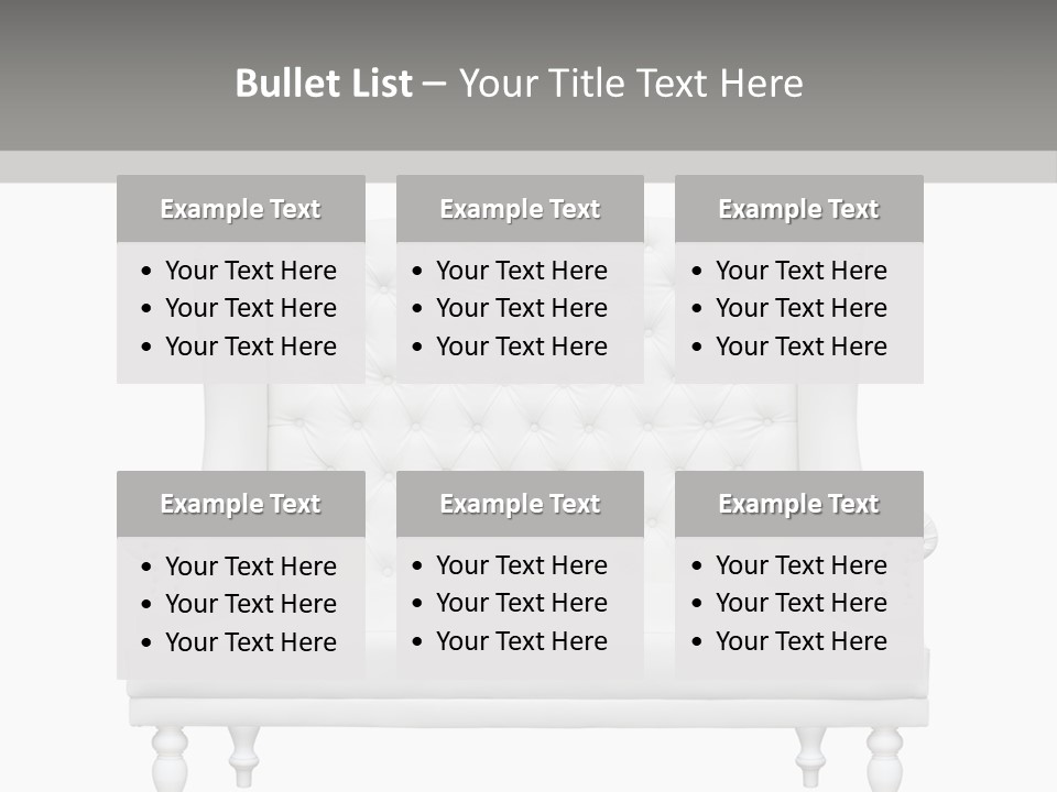 Lifestyle Fashion Silver PowerPoint Template