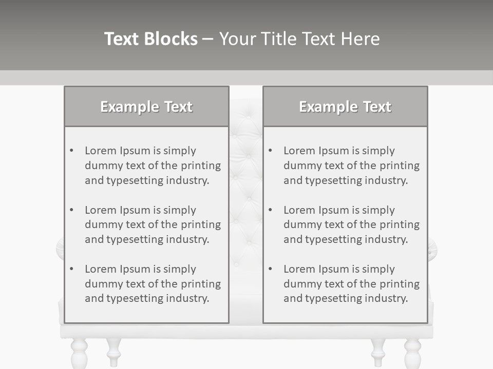 Lifestyle Fashion Silver PowerPoint Template