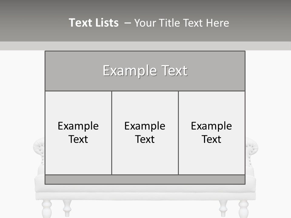 Lifestyle Fashion Silver PowerPoint Template