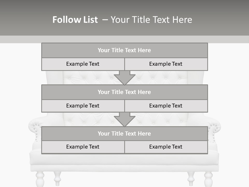 Lifestyle Fashion Silver PowerPoint Template