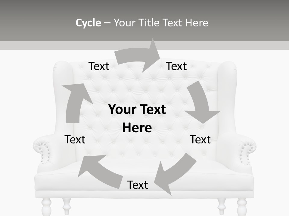 Lifestyle Fashion Silver PowerPoint Template