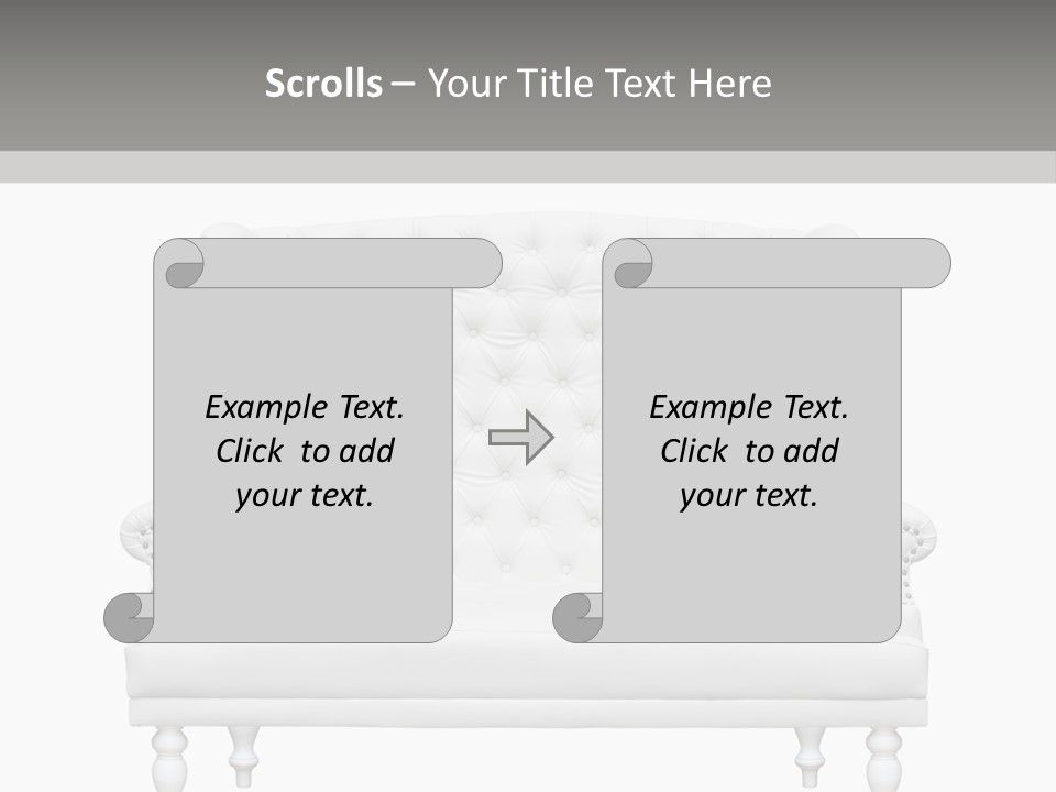 Lifestyle Fashion Silver PowerPoint Template