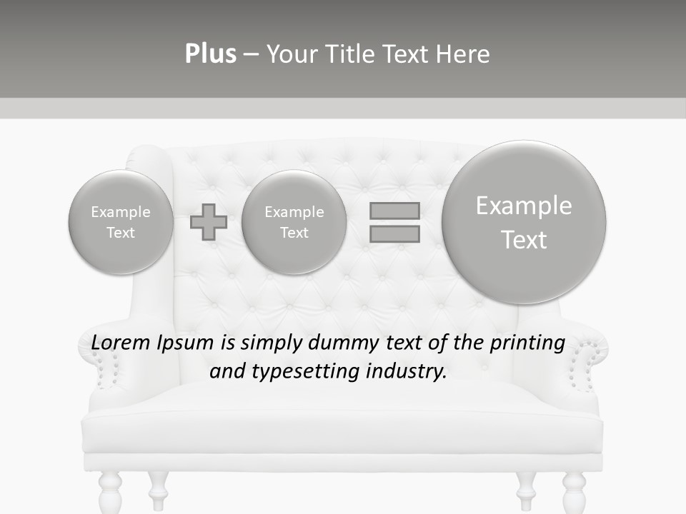 Lifestyle Fashion Silver PowerPoint Template