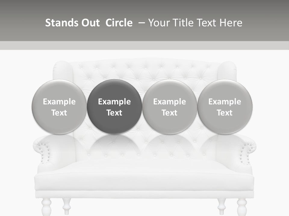 Lifestyle Fashion Silver PowerPoint Template