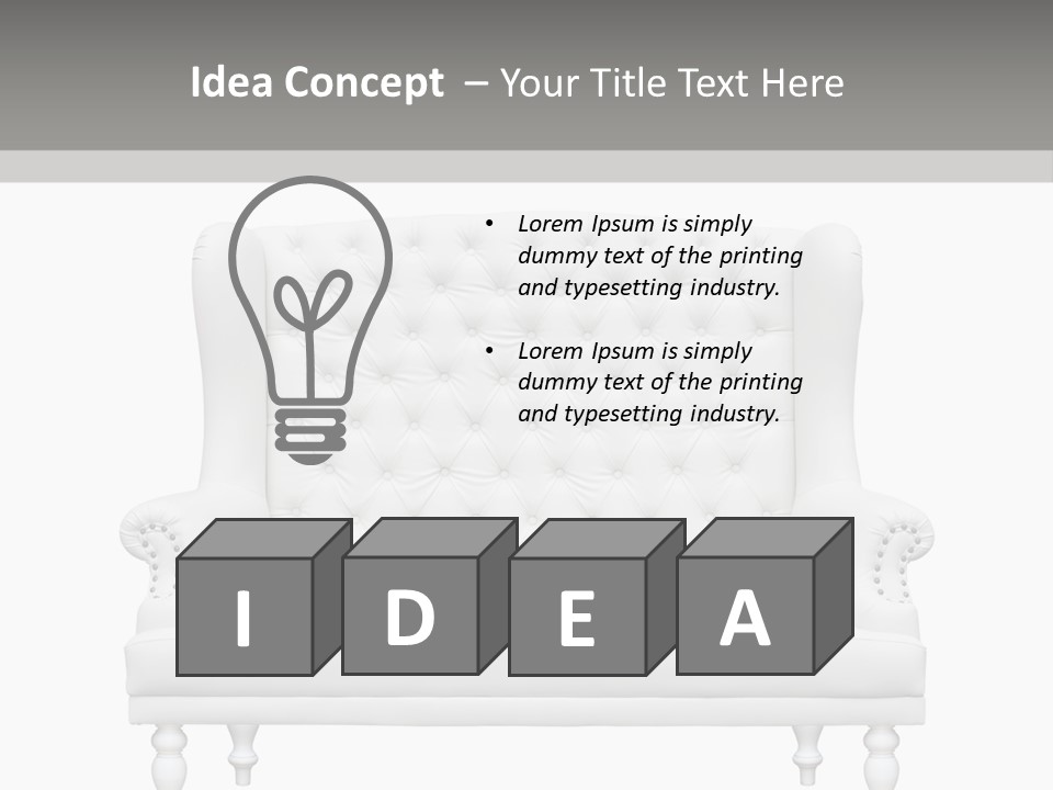 Lifestyle Fashion Silver PowerPoint Template