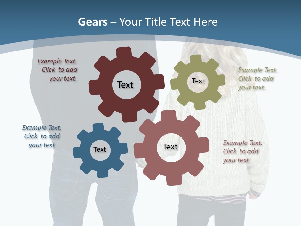 Winter Wear Fashionable Casual PowerPoint Template