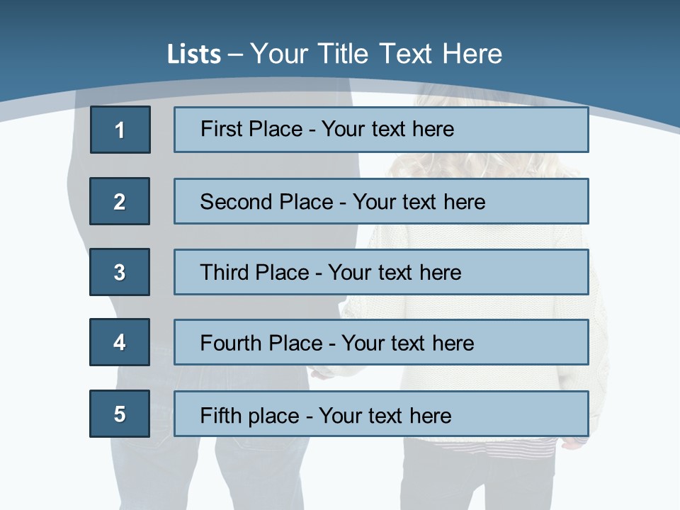 Winter Wear Fashionable Casual PowerPoint Template