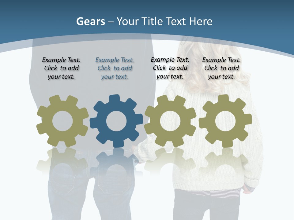 Winter Wear Fashionable Casual PowerPoint Template