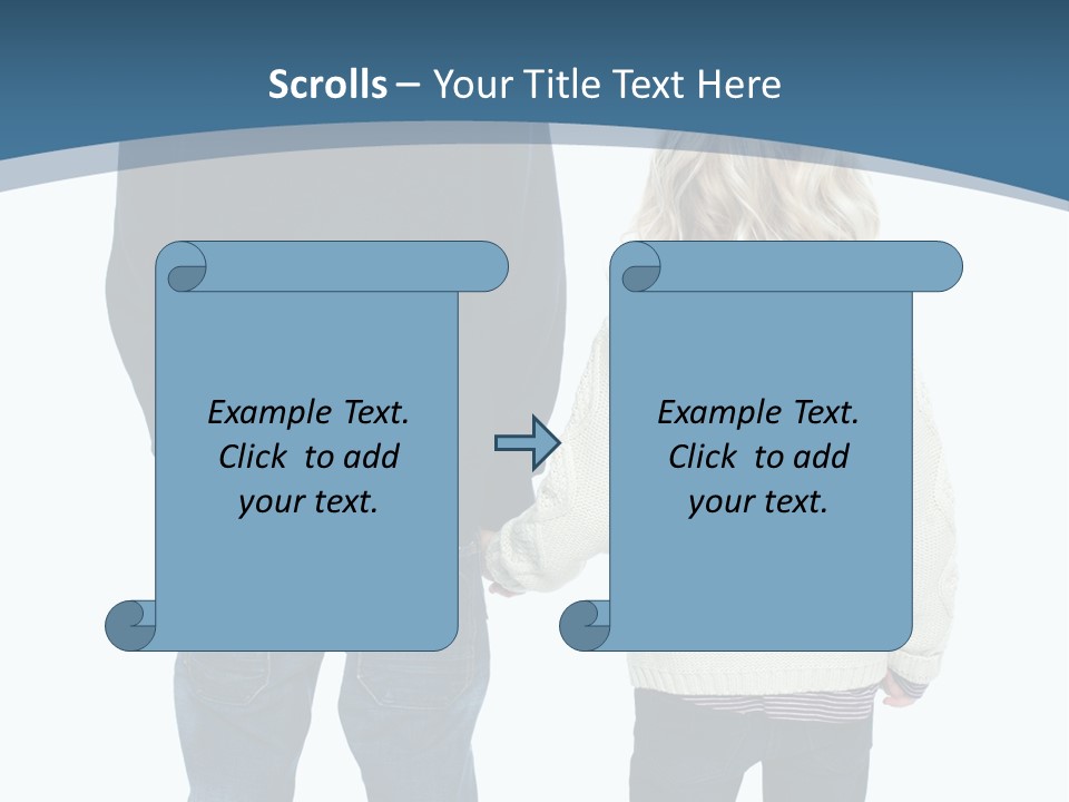 Winter Wear Fashionable Casual PowerPoint Template