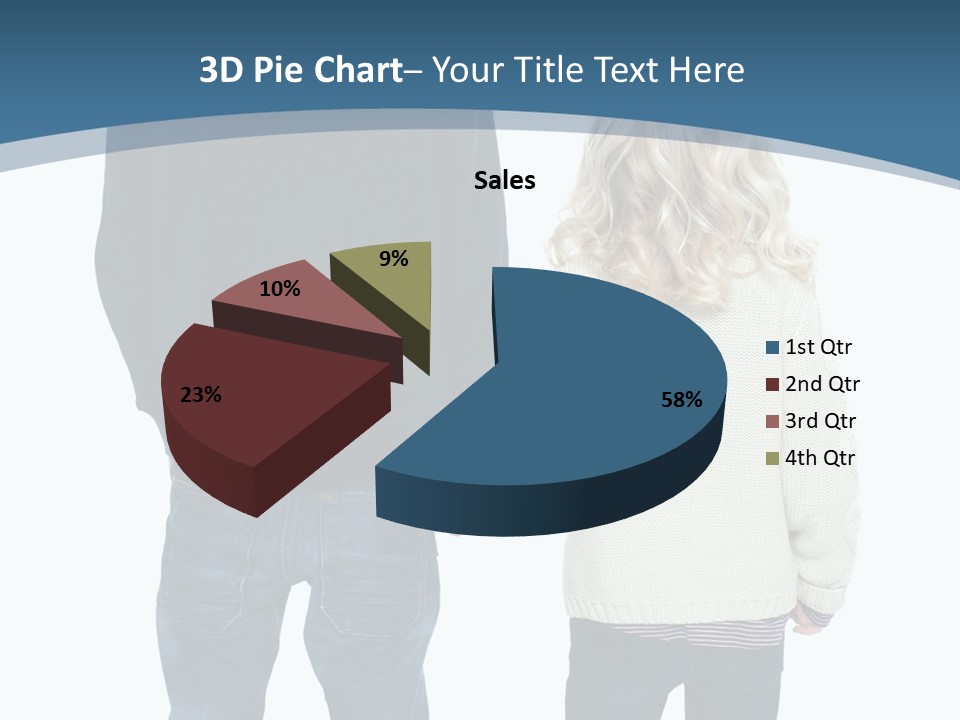 Winter Wear Fashionable Casual PowerPoint Template