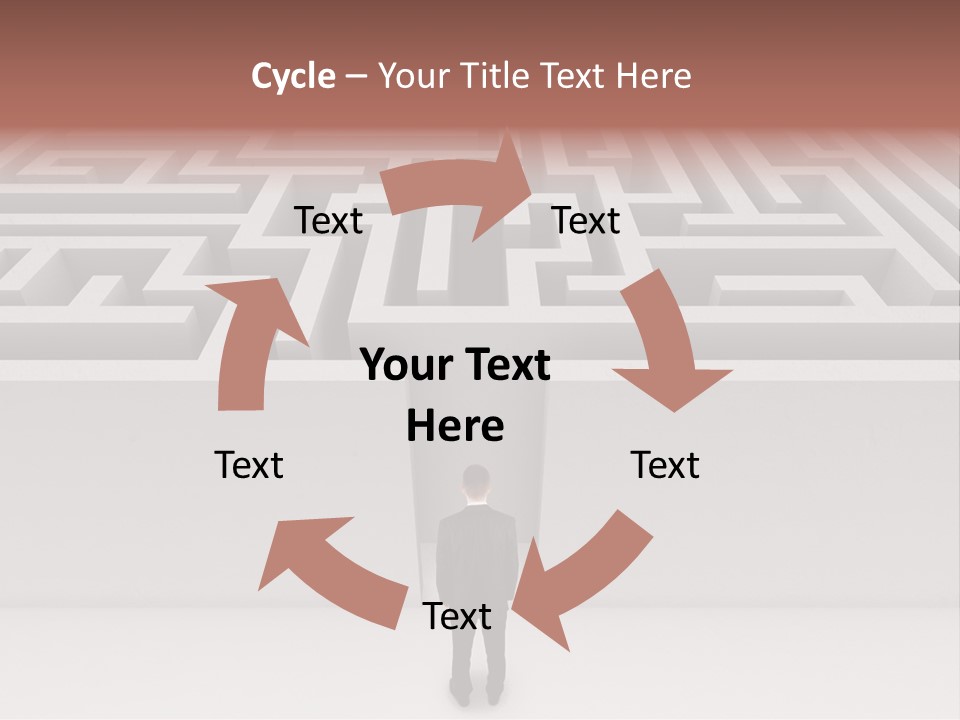 Situation Exit Solution PowerPoint Template