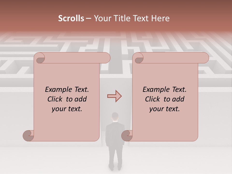 Situation Exit Solution PowerPoint Template