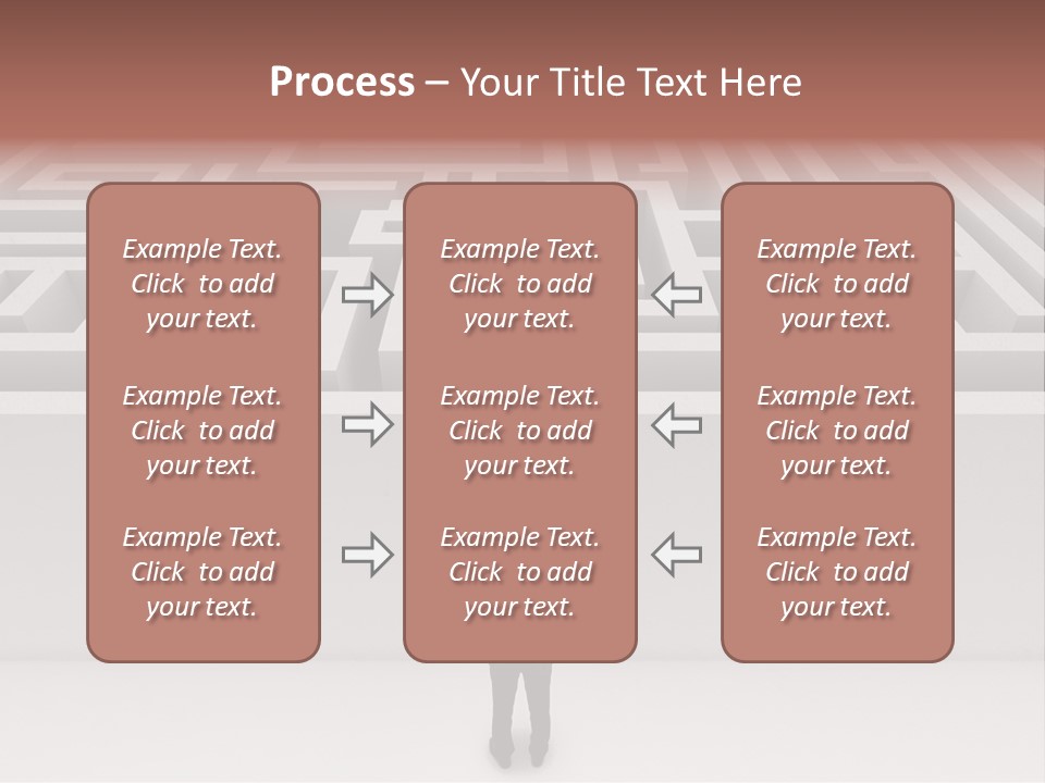 Situation Exit Solution PowerPoint Template