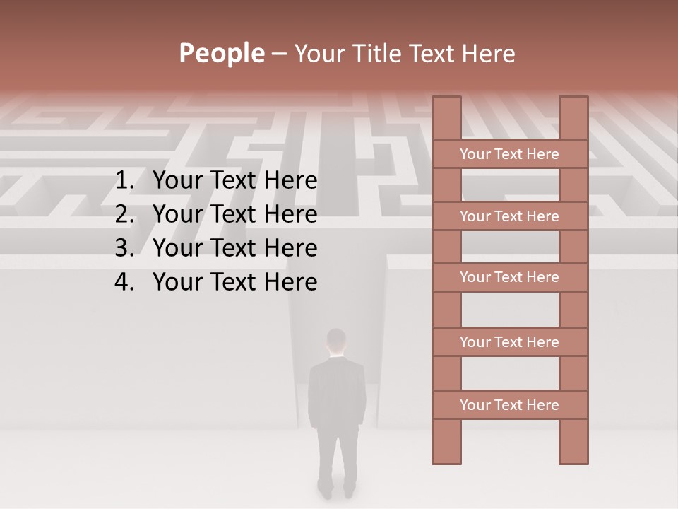 Situation Exit Solution PowerPoint Template