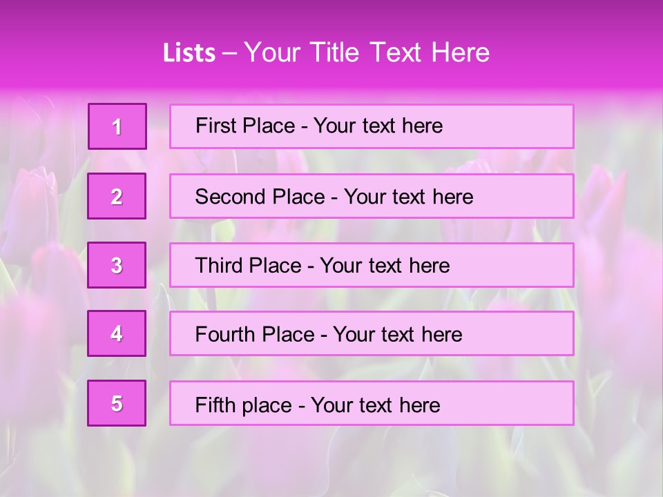 Trumpet Simplicity Romantic PowerPoint Template