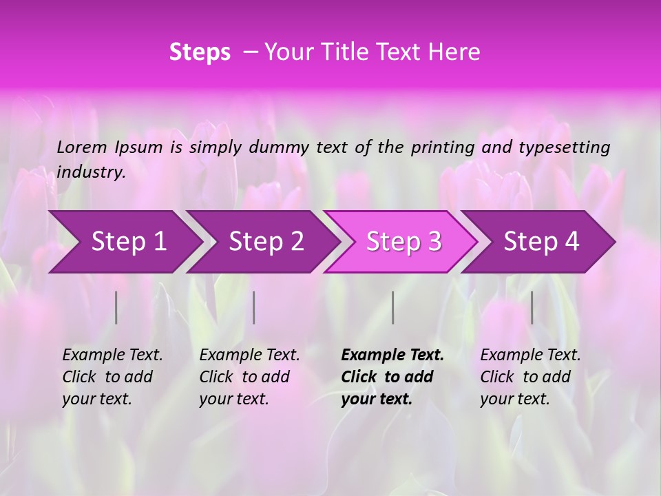 Trumpet Simplicity Romantic PowerPoint Template