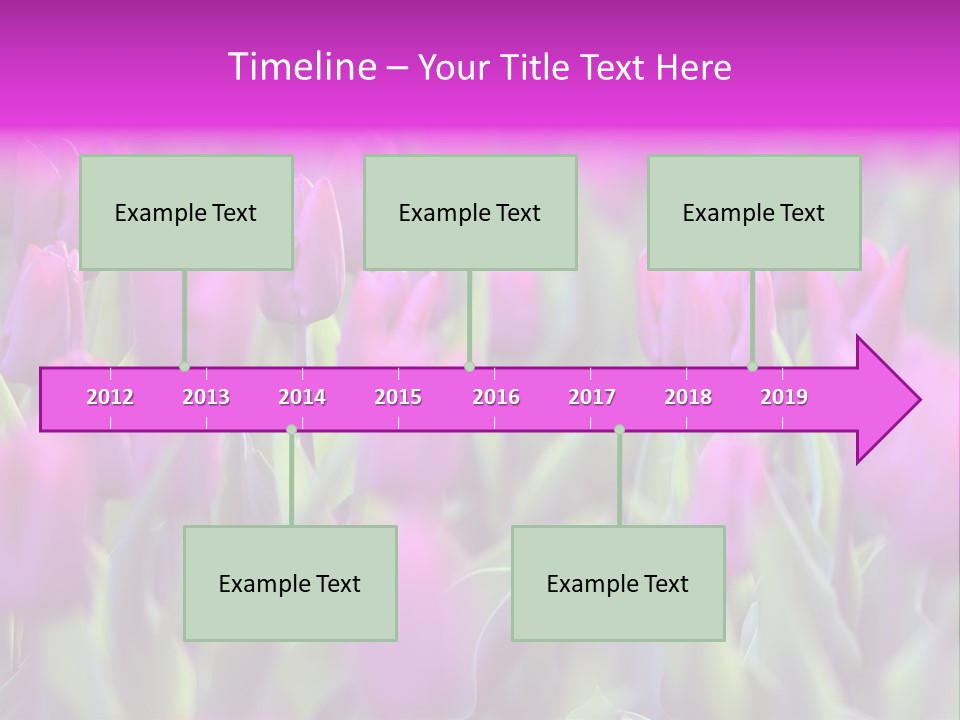 Trumpet Simplicity Romantic PowerPoint Template