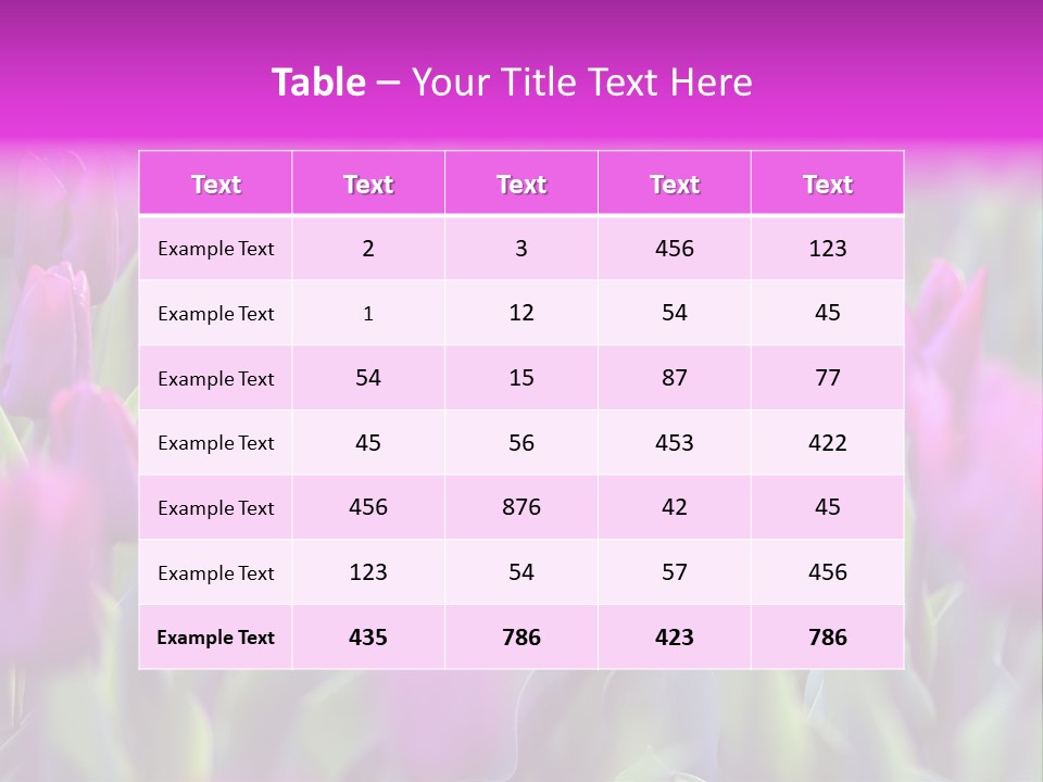 Trumpet Simplicity Romantic PowerPoint Template