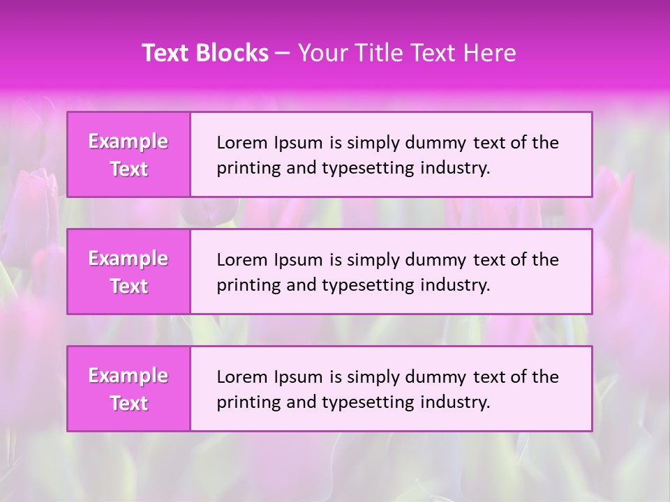 Trumpet Simplicity Romantic PowerPoint Template