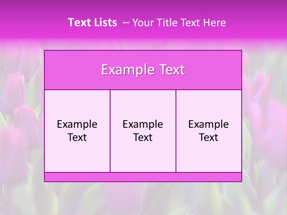 Trumpet Simplicity Romantic PowerPoint Template