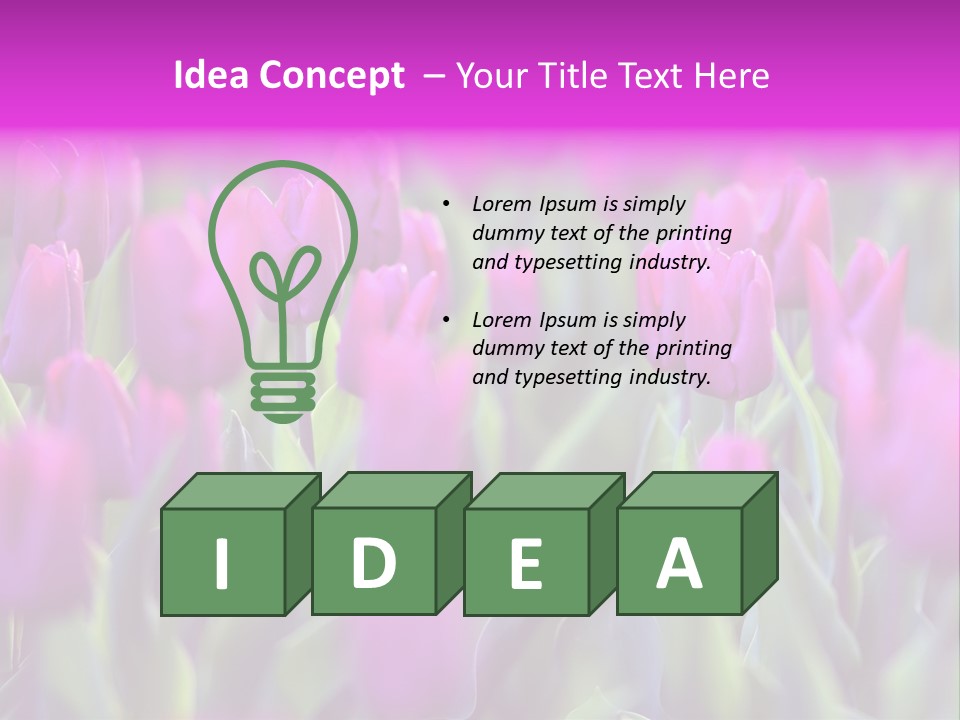 Trumpet Simplicity Romantic PowerPoint Template