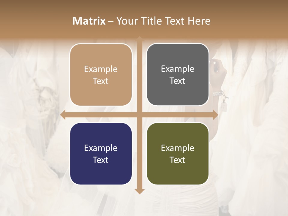 Clothing Fashion One Person PowerPoint Template