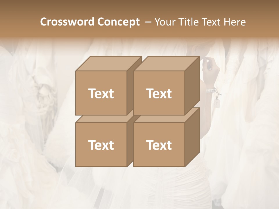 Clothing Fashion One Person PowerPoint Template