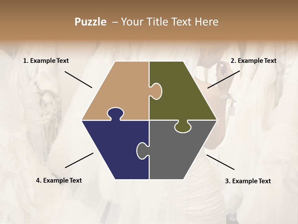 Clothing Fashion One Person PowerPoint Template