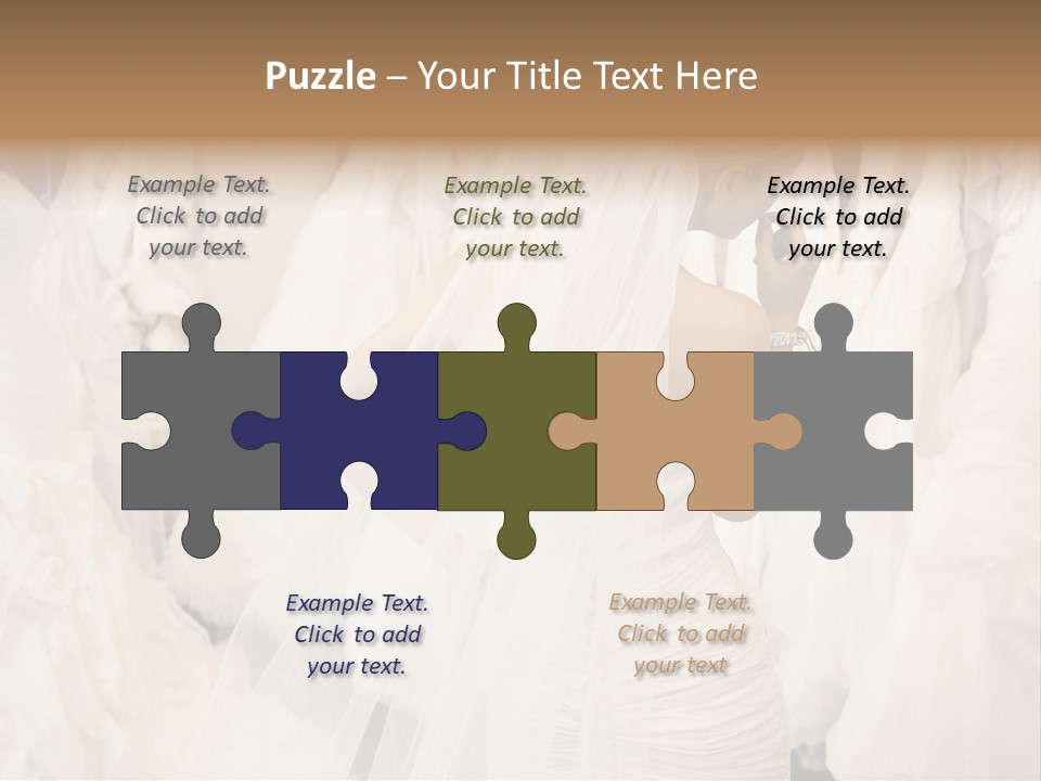 Clothing Fashion One Person PowerPoint Template