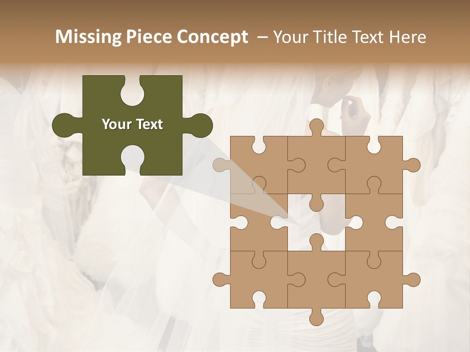 Clothing Fashion One Person PowerPoint Template