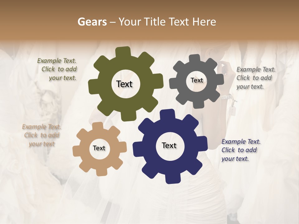 Clothing Fashion One Person PowerPoint Template