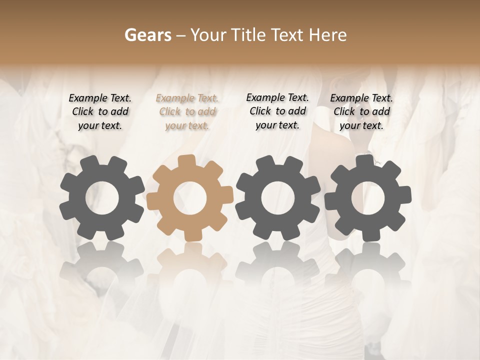 Clothing Fashion One Person PowerPoint Template